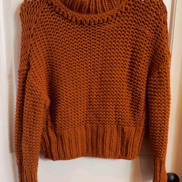 Free people chunky sweater in terracota - Picture 5 of 5